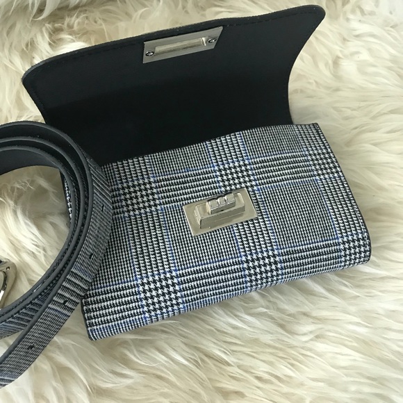 Plaid Waist Belt Bag - Picture 4 of 5